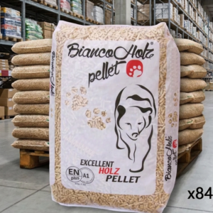 bianco holz pellet 84 bags of 15 kg