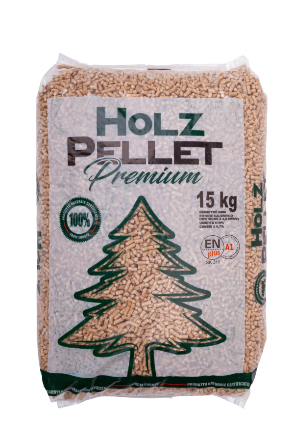 Holz Premium Pellet 75 sacchi da 15 kg