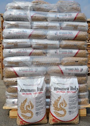 Pellets Brunnen Holz 100% 70 SACCHI DA 15KG