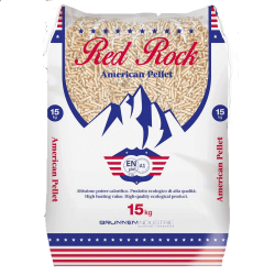 PELLET RED ROCK AMERICAN PELLET 15KG BANCALE DA 35Packs